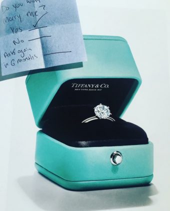 Particularly my breakfast at Tiffany diamonds & Co